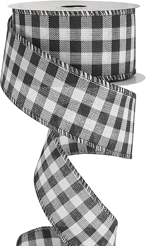 MEEDEE - Cinta pastel con alambre de 2.5 pulgadas con alambre de Pascua de 2.5 pulgadas con 10 yardas, cinta para cesta de Pascua para coronas,