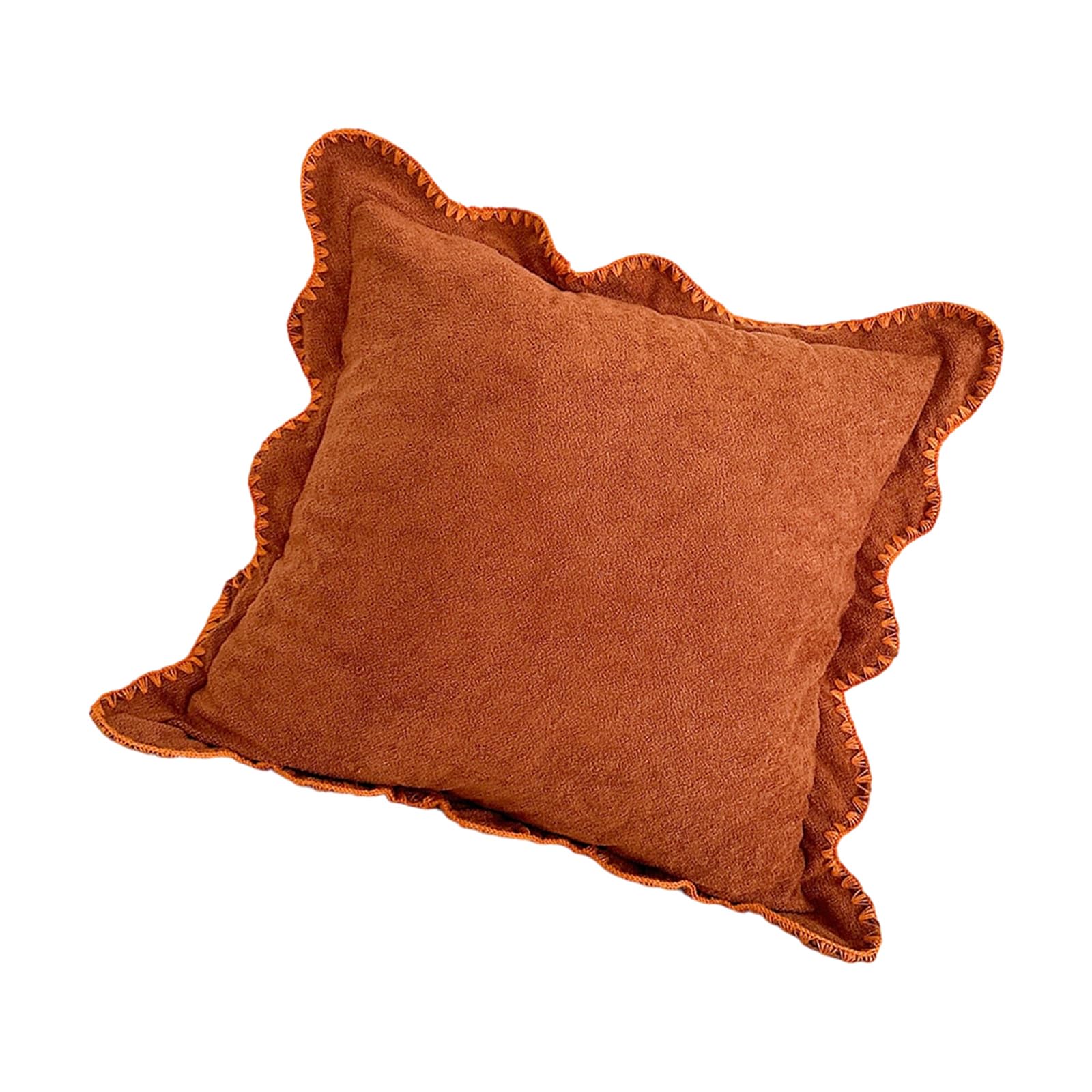 Ijksbehjf Washable Removable Cloud Plush Pillow Cover Soft Cushion Cover for Sofa Chair Bed Decoration Chair Cushion