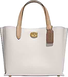 Amazon.com: Coach Colorblock Leather Willow Tote 24
