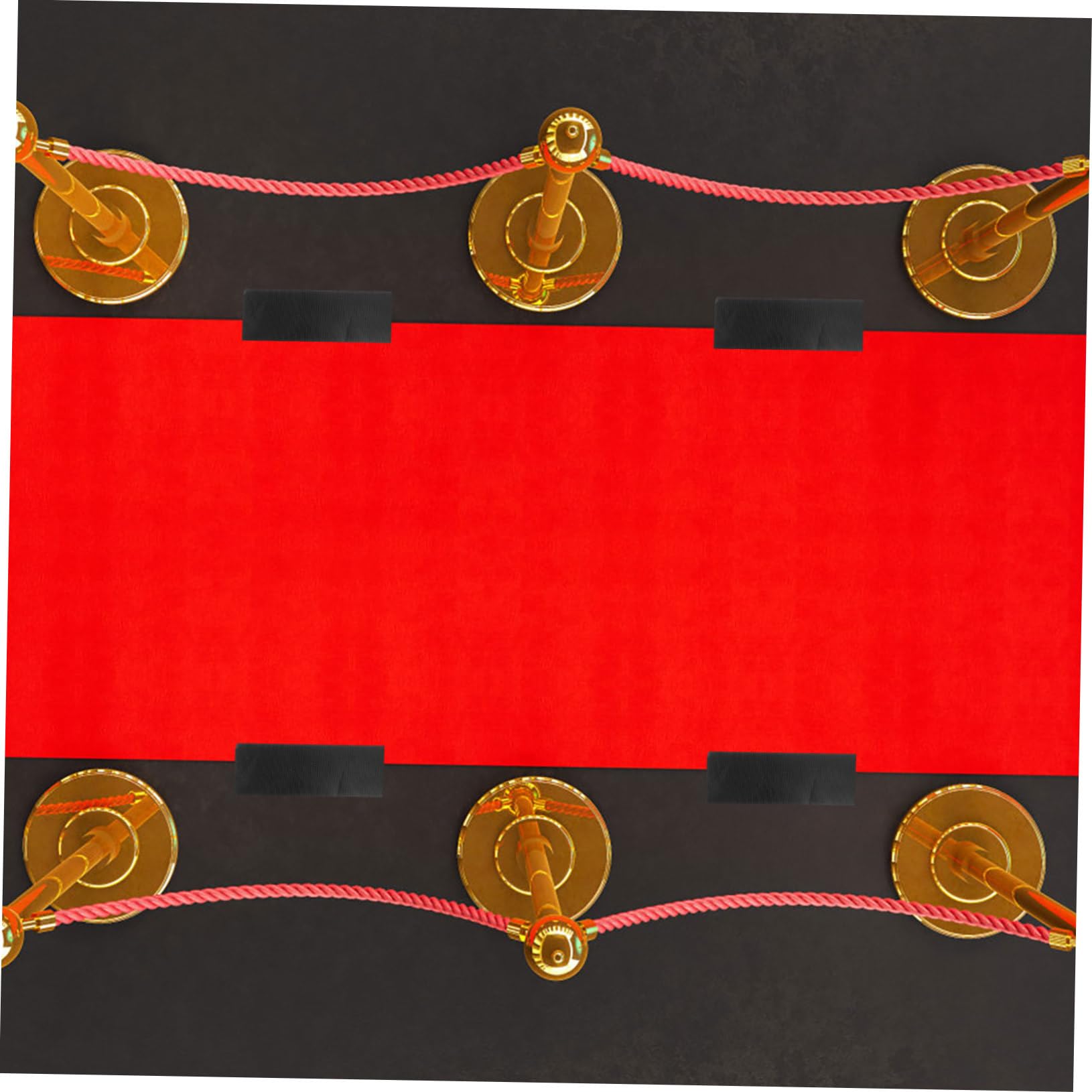 TOPBATHY 5 Ensembles Bande Forte Ruban De Tapis Tissu Ruban Adhésif pour Tapis À Ruban De Moquette Multifonctionnel Bande De Butyle Réparation Artisanat Polyéthylène Noir 2 Rouleaux*5
