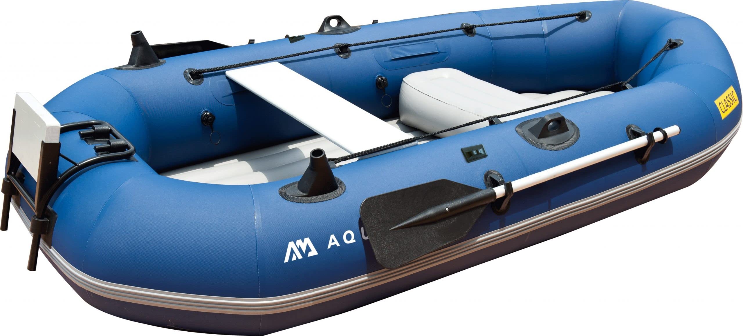Inflatable fishing boat with motor mount by Aqua Marina