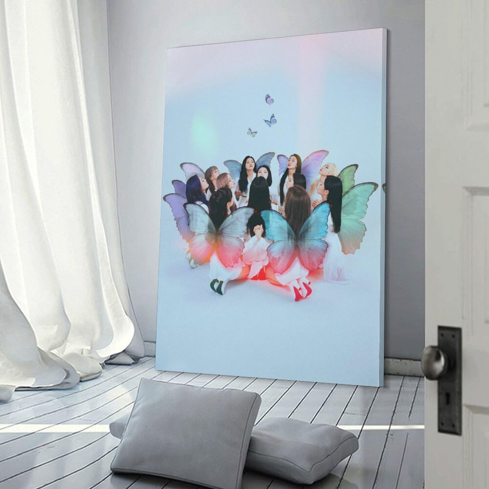 Amazon.com: Loona X X Member Butterfly Álbum Cover KPOP ARTISTA