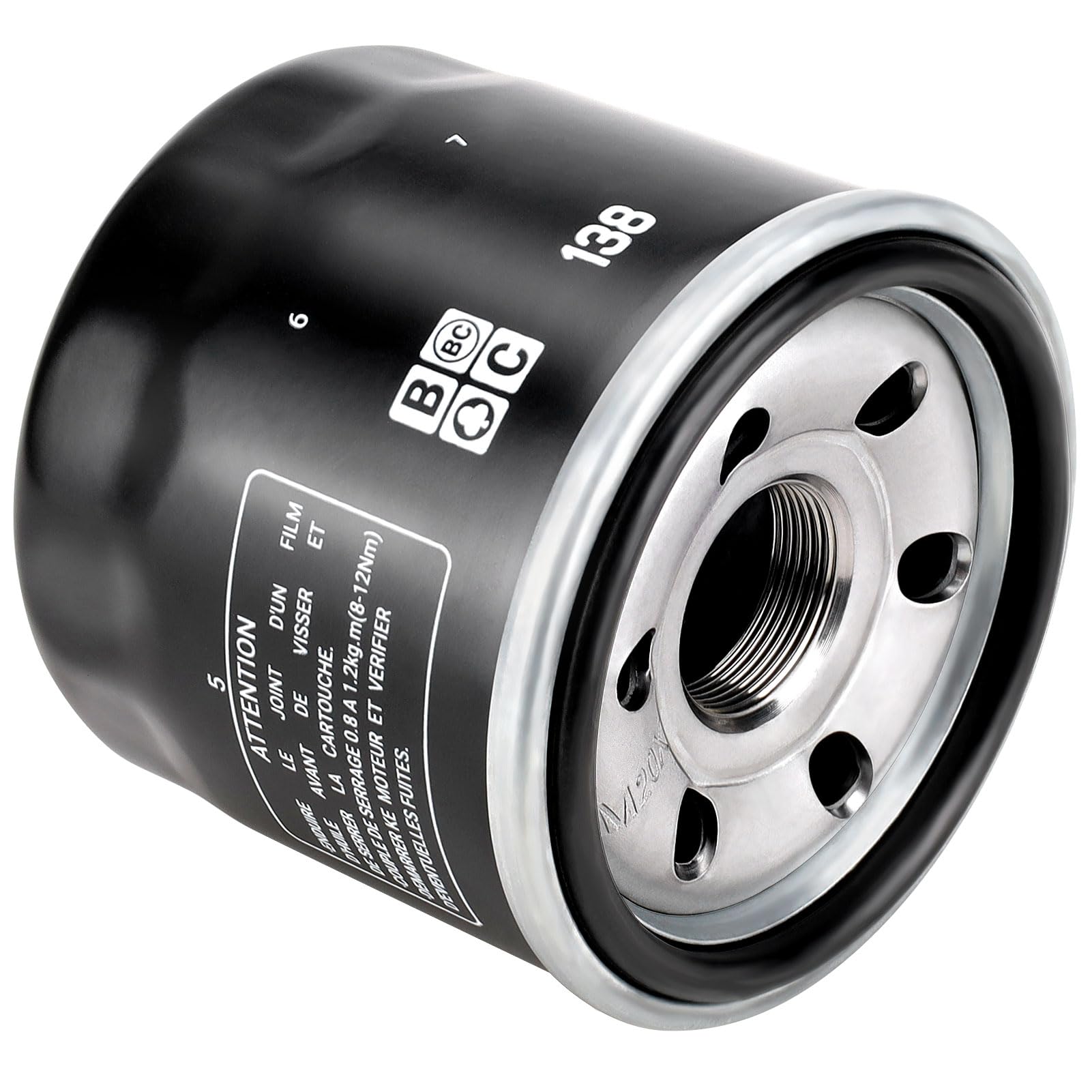 138 Oil Filter Replacement for Arctic Cat 400 500 450 550 650 700 350, Aprilia RSV4 1000, Suzuki 600 750 Eiger 400 Kymco MXU UXV 450I, Burgman 650