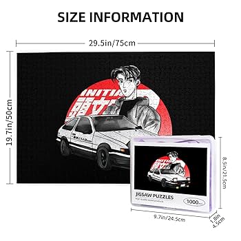 廃番　エポック社 1000ピース ジグソーパズル 頭文字D 拓海とハチロク 廃番 エポック社 1000ピース ジグソーパズル 頭文字D 拓海と
