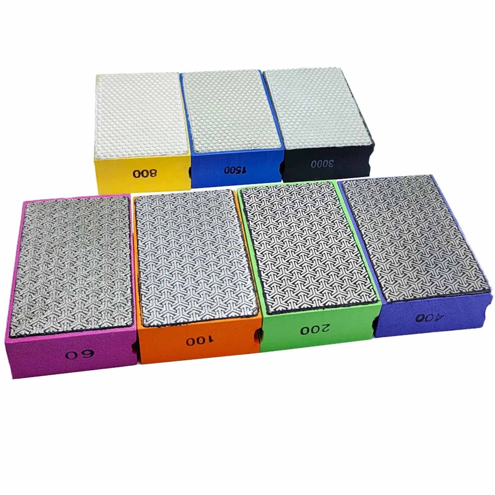 1 Pc Diamond Hand Polishing Pads For Grinding Granite Marble Concrete Tile Glass Stone Abrasive Sanding(Grit 800)