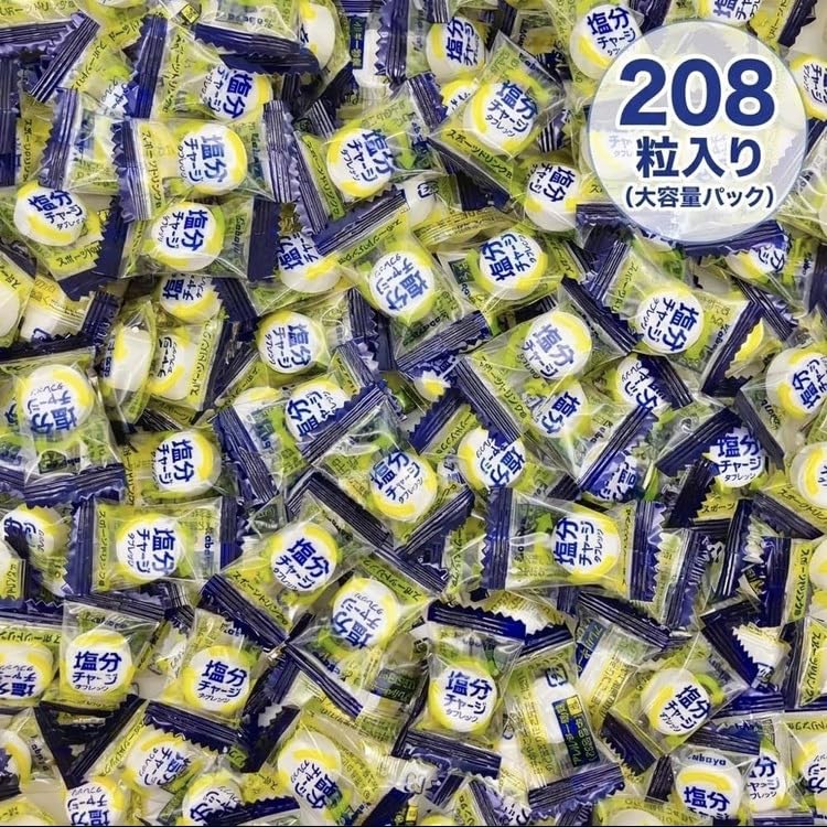 Amazon.co.jp: カバヤ 塩分チャージタブレッツ タブレット 大容量200粒