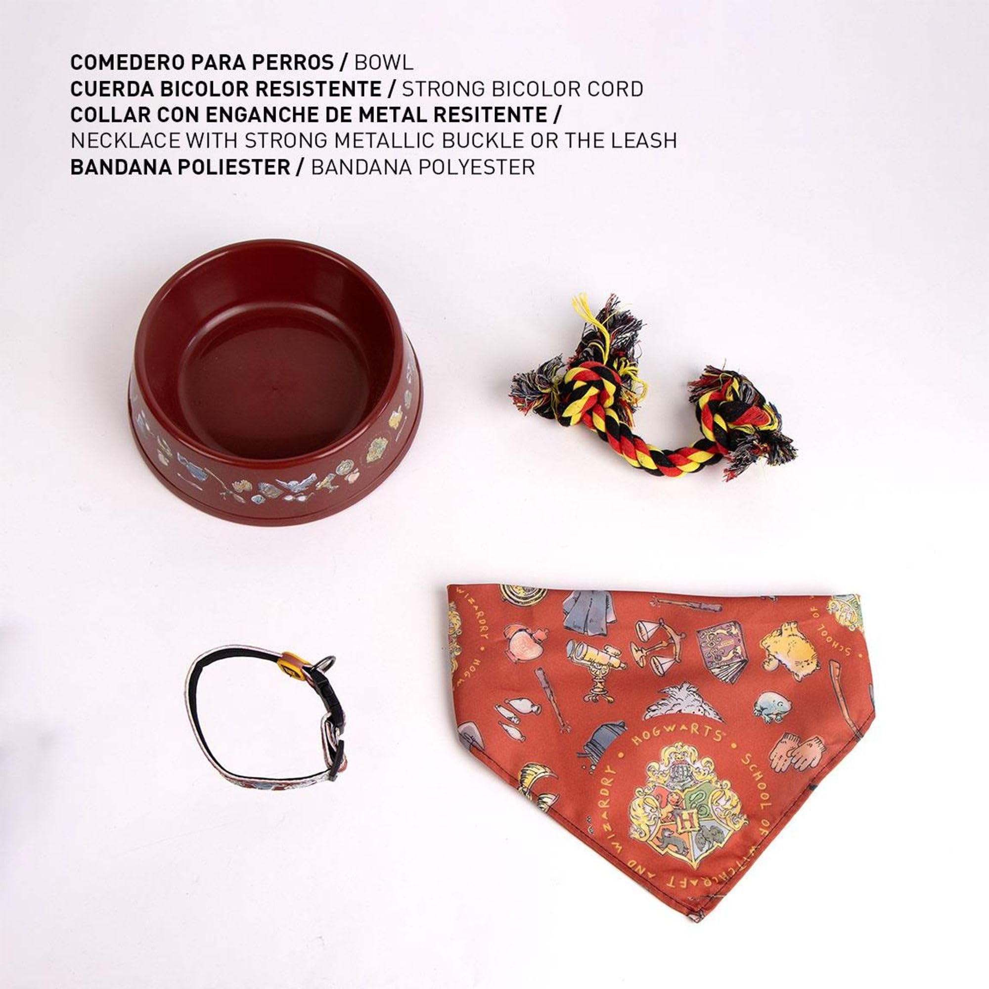 CERDÁ LIFE'S LITTLE MOMENTS Set para Mascotas Bienvenida Harry Potter 21.0 X 21.0 X 8.8 Cm, Color no Aplica (2800001632)