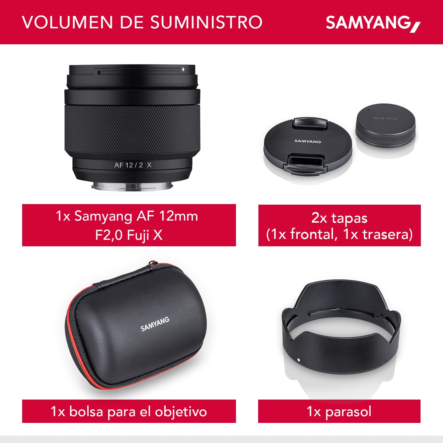 Samyang AF 12 mm F2.0 Fuji X - Enfoque automático Distancia focal fija ultra gran angular para Fujifilm X-Mount APS-C Fast para cámaras Fuji X Mount X-T4 T3 X-T30 X-T20 X-E4 XE3 X-Pro 3