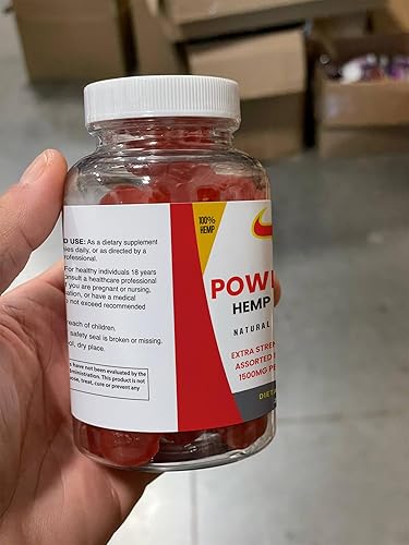 Miniatura 3 de Paquete de 2 gomitas Power Bull  Fórmula oficial  Gomitas Power Bull Plus, máxima fuerza 1500 mg por botella, 25 mg por gomita, gran sabor, gomita