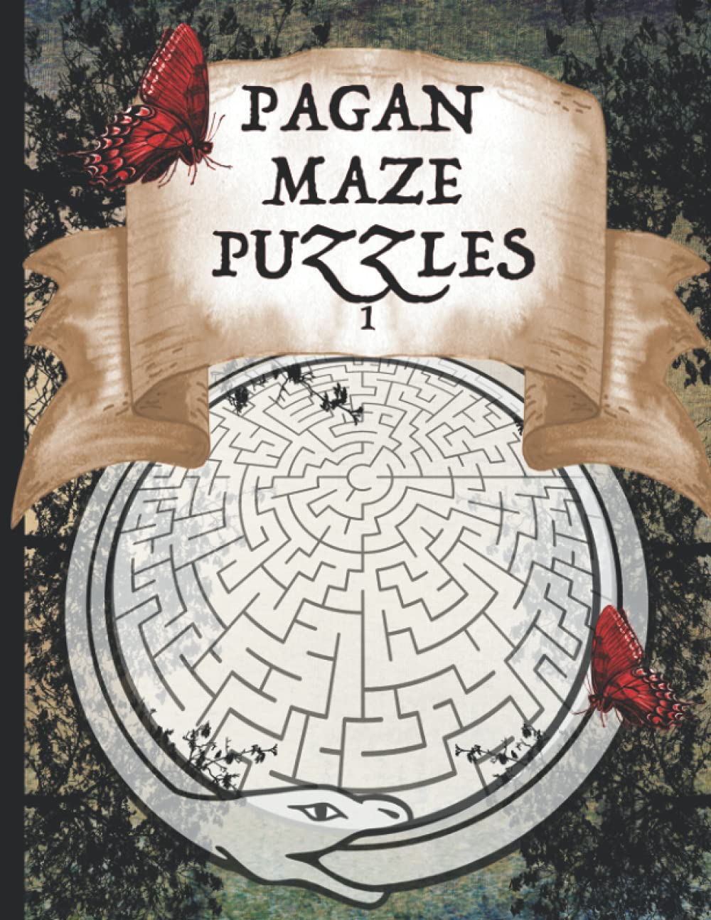 Pagan Maze Puzzles: 100 Puzzle Mazes to relax the mind