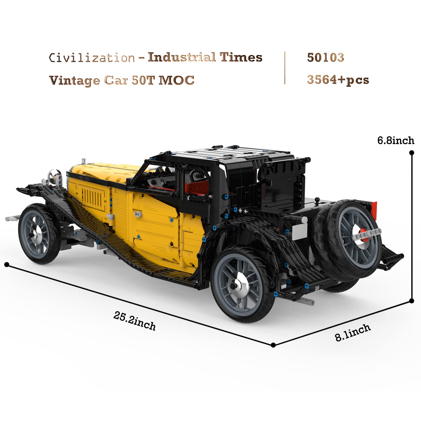 Amazon.co.jp: JMBricklayer モデルカーキット ビルディングブロック 1  