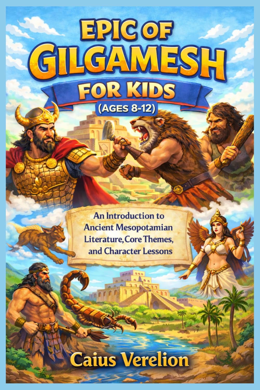 EPIC OF GILGAMESH FOR KIDS (AGES 8-12): An Introduction to Ancient Mesopotamian Literature, Core Themes, and Character Lessons
