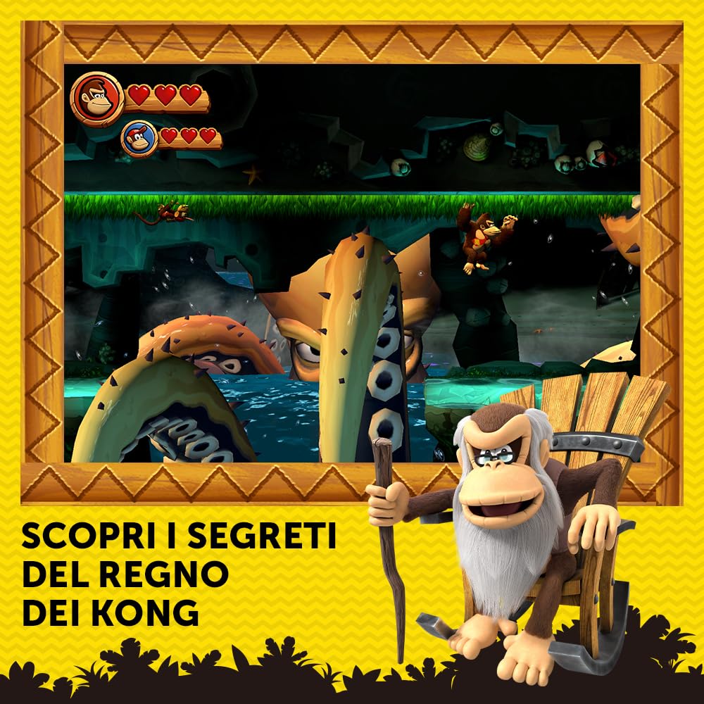 Donkey Kong Country Returns HD Nintendo - Ed. Italiana - wersja na karcie