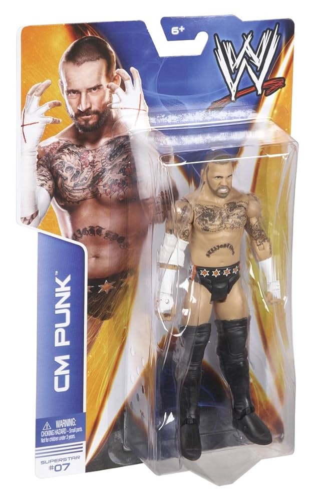 Amazon.com: WWE Superstar #07 CM Punk Action Figure : Toys