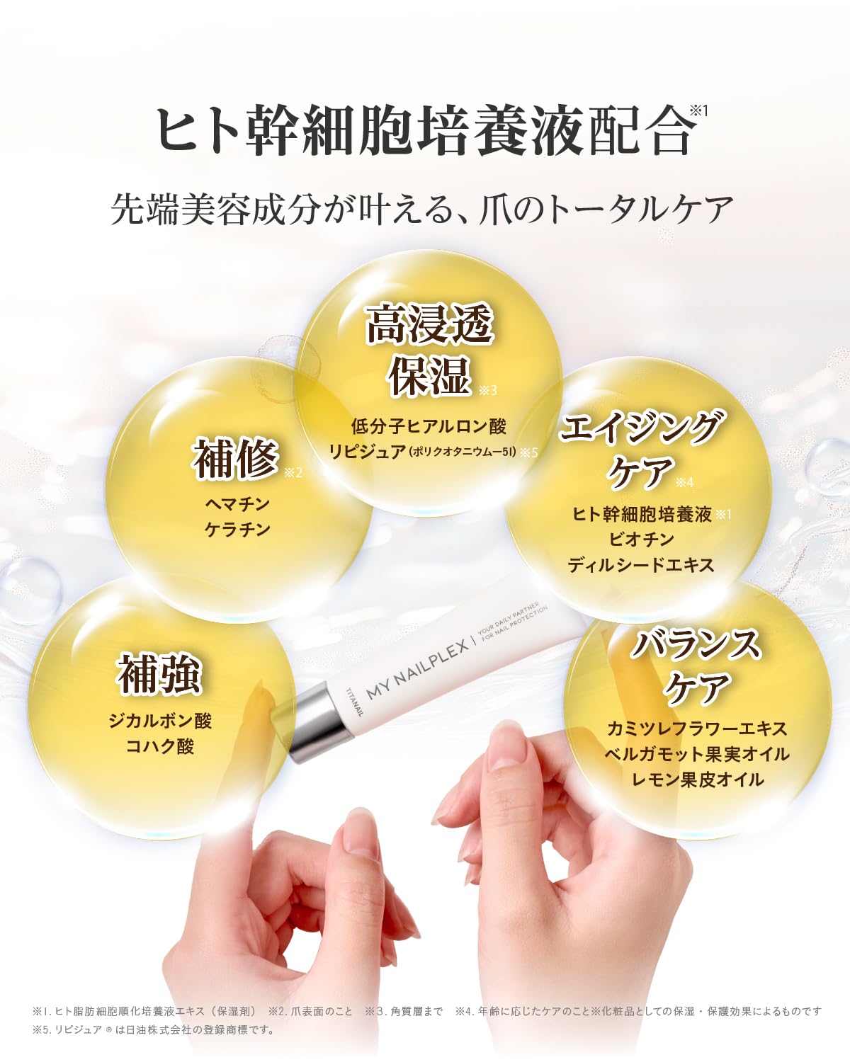 Amazon | 【 ネイルサロン専売品 チタネイル シリーズ 】 マイネイル