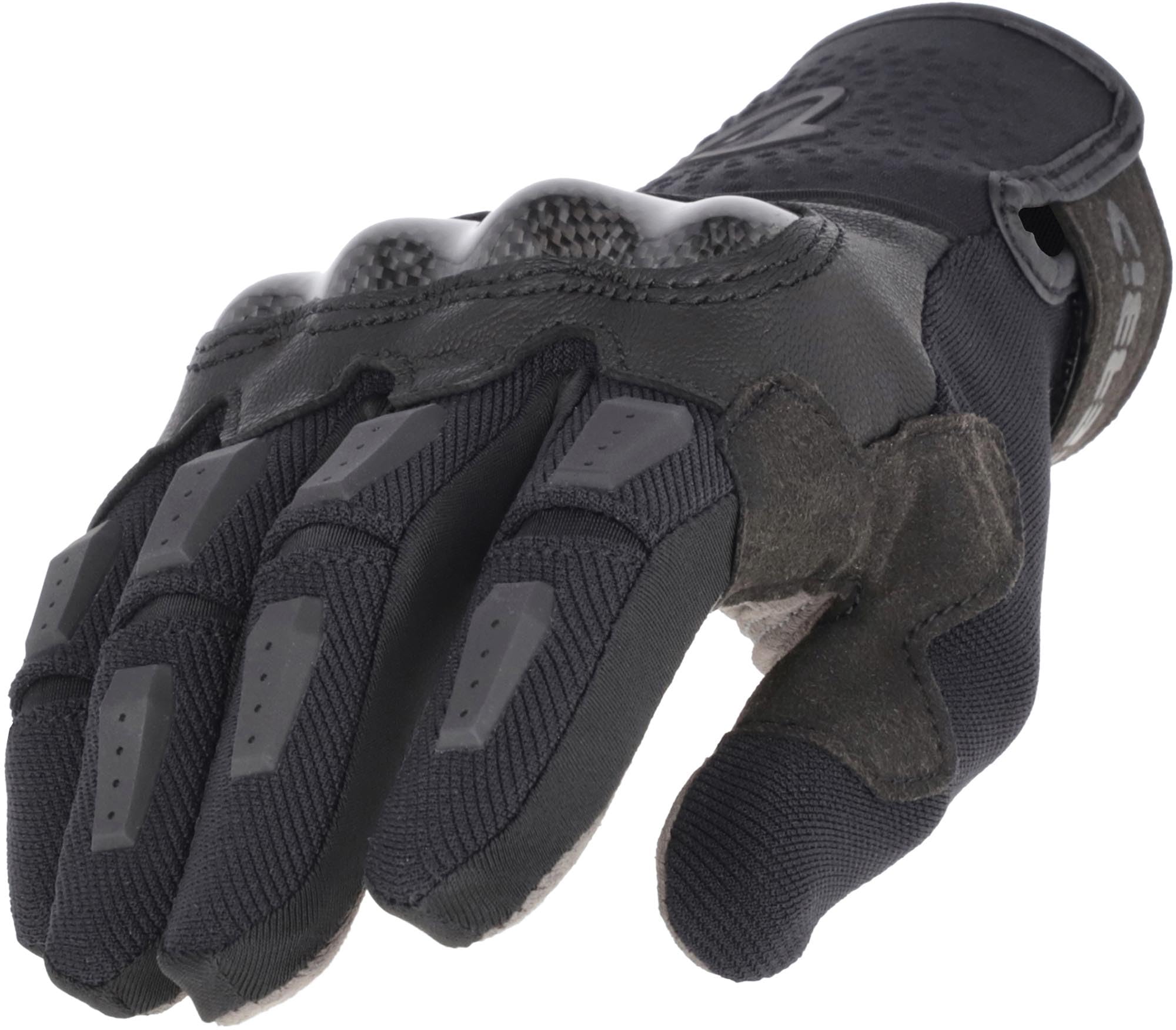 Acerbis Carbon G 5.0 Rękawice motocyklowe, szary/niebieski, XS