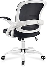 Office Chair, FelixKing Ergonomic Desk Chair with Lumbar Support and Adjustable Height Swivel Computer Chair with Flip-up Arms for Conference Room