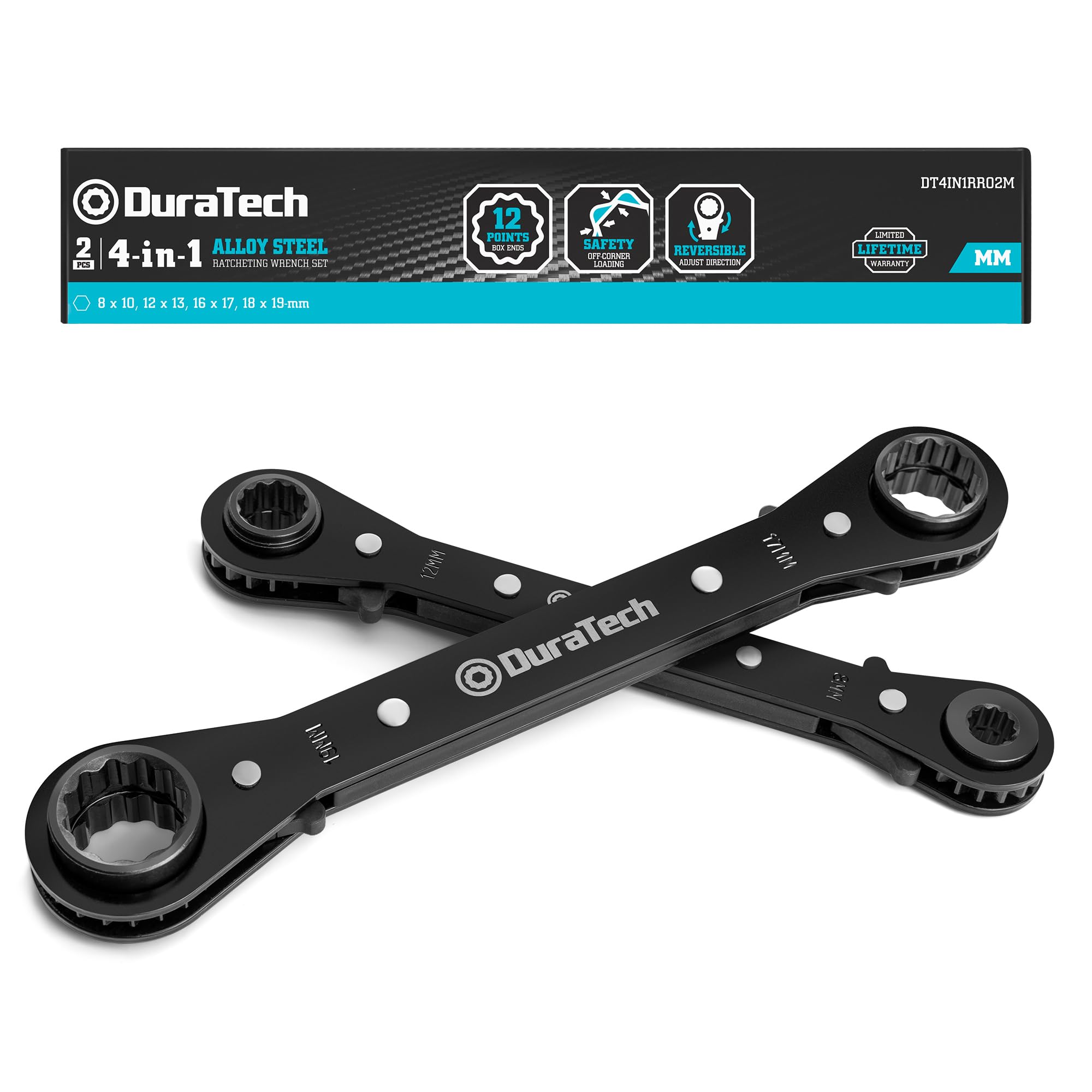 Amazon | DURATECH メガネレンチ ラチェットレンチ 板ラチェットレンチ