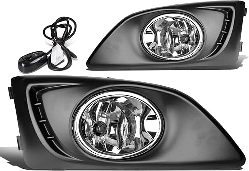 DNA MOTORING FL-ZTL-158-CH - Luz antiniebla para parachoques delantero y lado del pasajero, mejora la visibilidad [compatible con Chevy Sonic 11-15