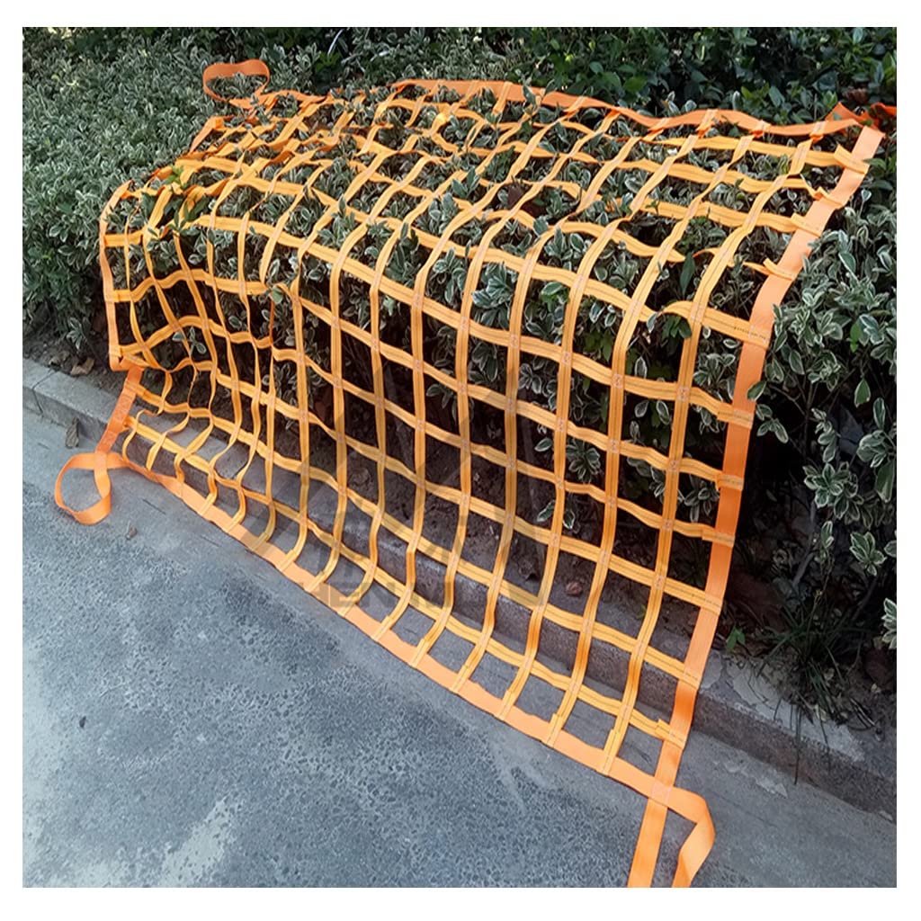 GTHTUHFD Lifting Net Cargo Net Truck Bed Cargo Net Heavy Duty Cargo Nets Load Bearing 2.5T Lifting Net Hoisting Net Hanging Cargo Net Durable Garden Climbing Net Cargo Net,2.5t-3X3m