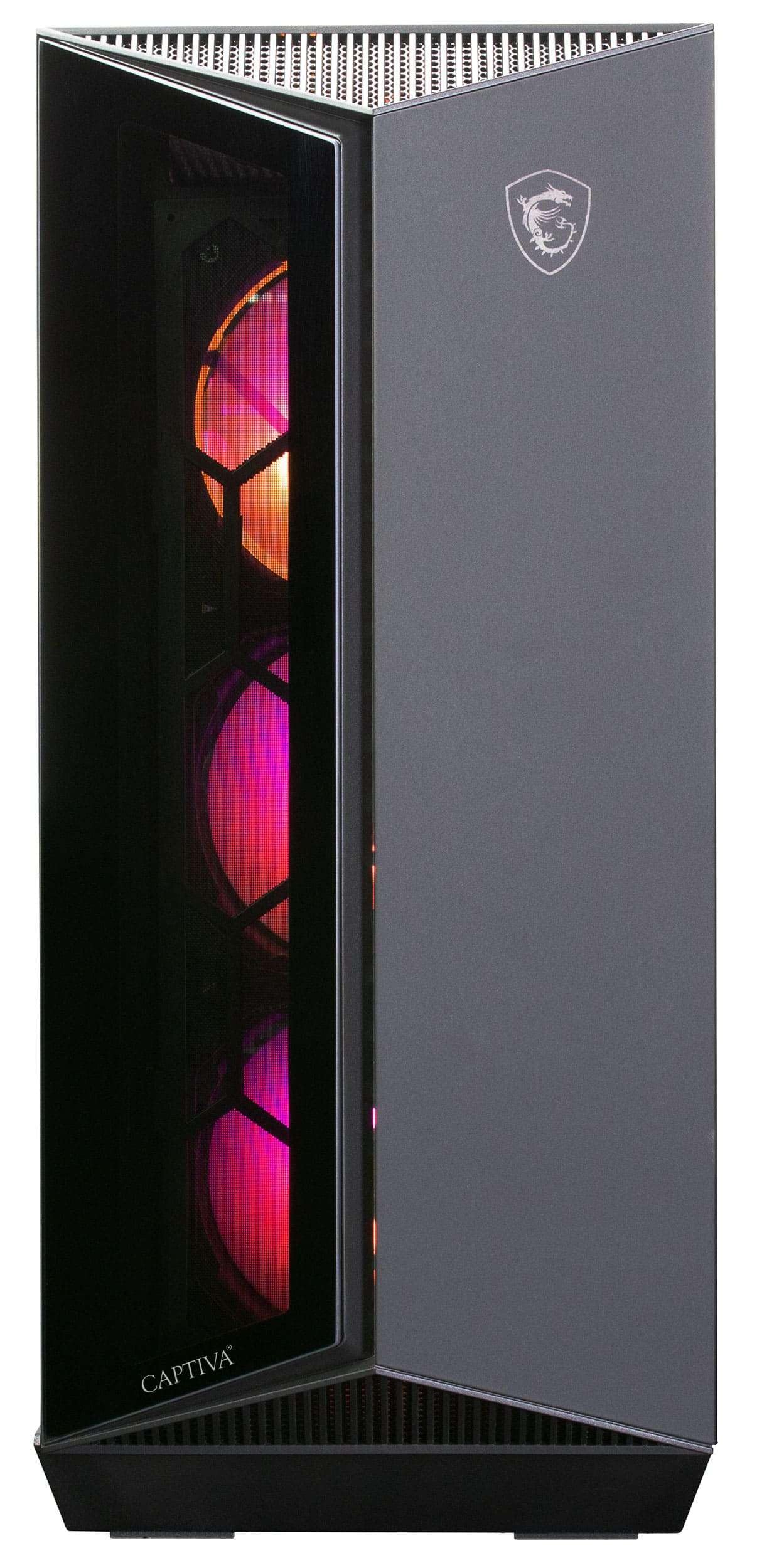 Captiva PC Highend Gaming R10-4630 (Ryzen 7 9800X3D/RTX5070 12GB GDDR7/SSD 1TB/32GB/WLAN/w/o OS) (104630)