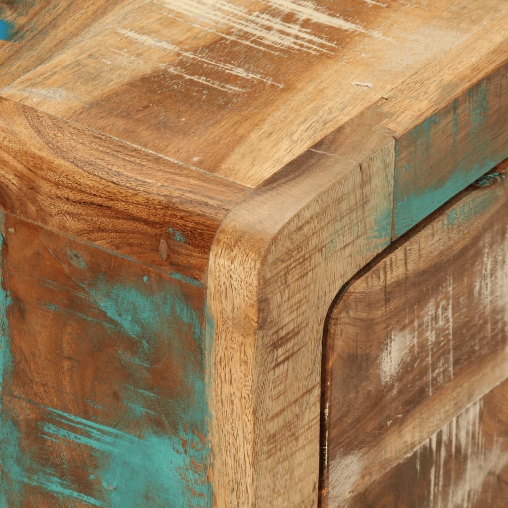 vidaXL Coffee Table 35.0x21.7x11.4 Solid Wood Reclaimed