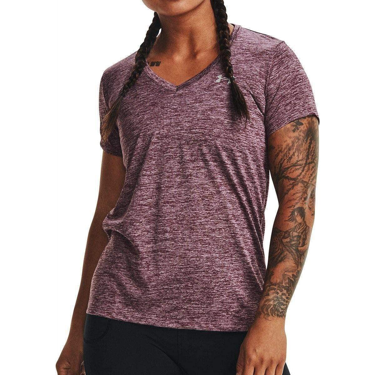 Under Armour Women's UA Tech™ Twist V-Neck Short Sleeve Tech SSV- Twist Mujer (Pack de 1) — view 29