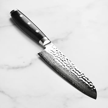 Enso HD 6.5 Santoku Knife - Made in Japan - VG10 Hammered Damascus Stainless Steel