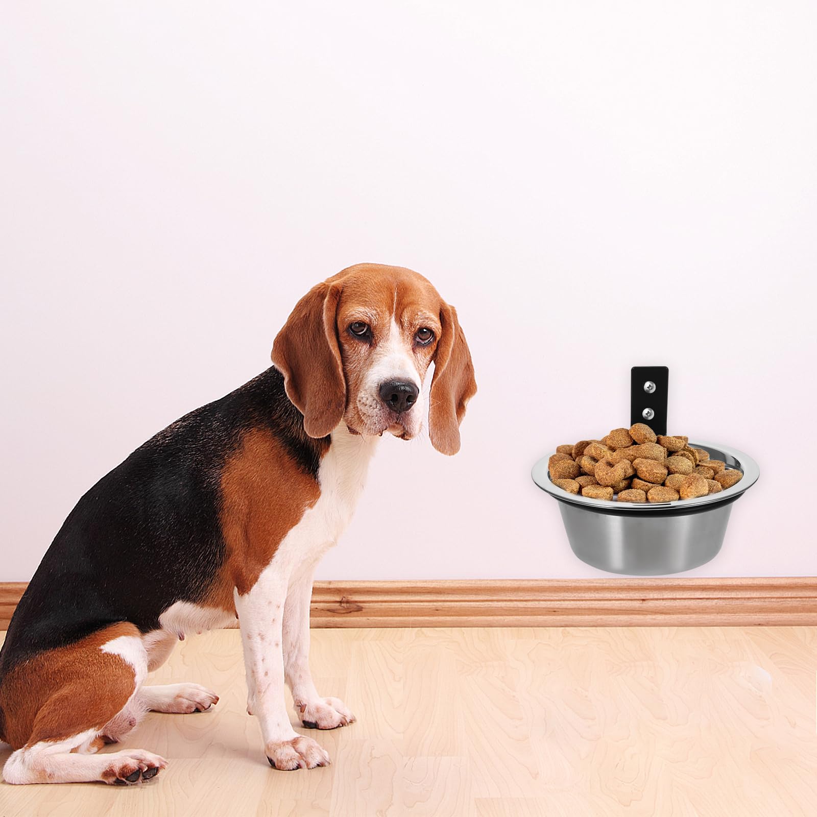 FRCOLOR 2 Juegos Cuenco Elevado para Perros montado en la Pared Accesorio para Mascotas comederos elevados para Gatos Cuencos para Gatos Cuencos para Perros tazón de Gato