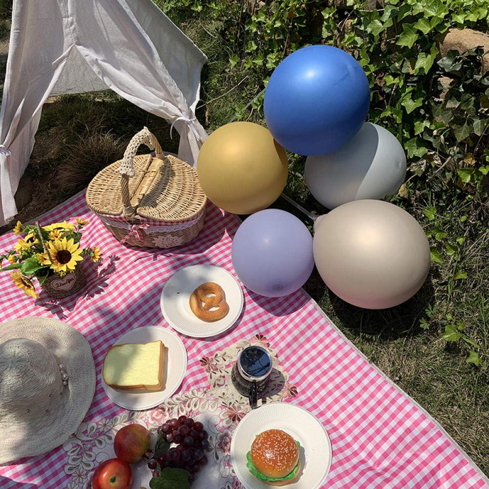 Coperta Da Spiaggia Impermeabile 110x70 Cm - Leggera E Portatile Per Picnic E Campeggio | Rosa