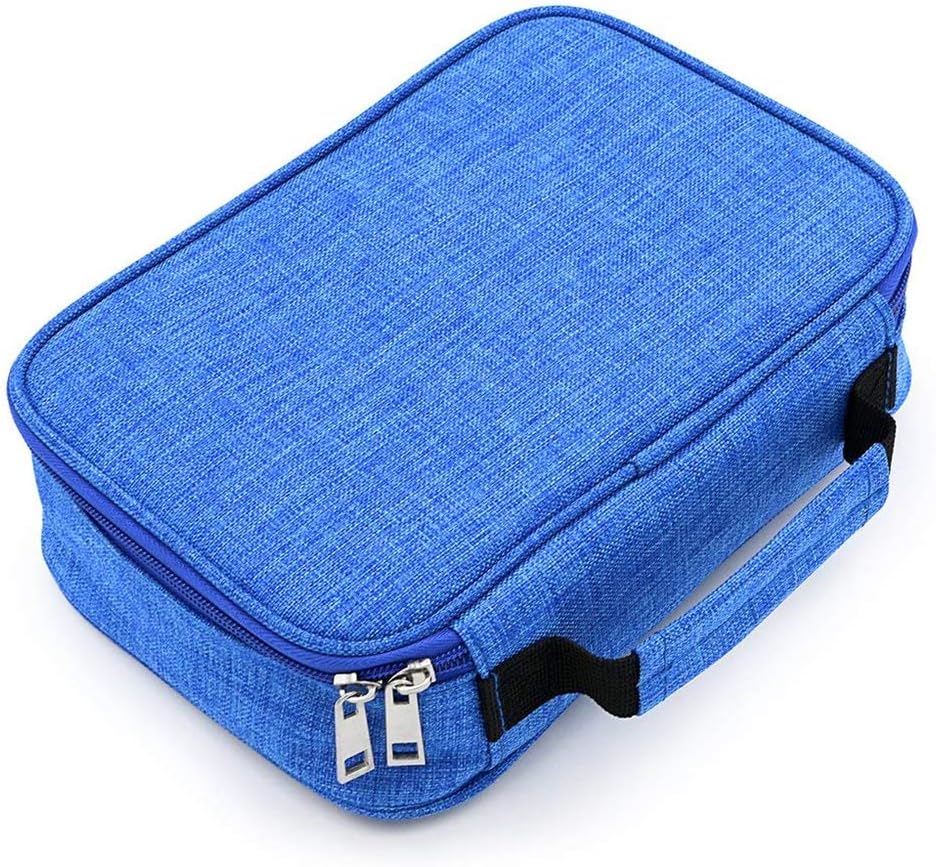 DUBENS Large Capacity 72 Slots Pencil Bag, Colouring Pencils Box