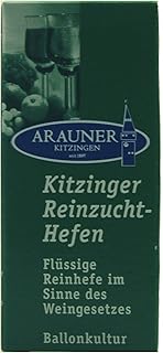 Arauner Kitzinger Reinzucht-Hefen Portwein, Art. 0007, für 50 Liter