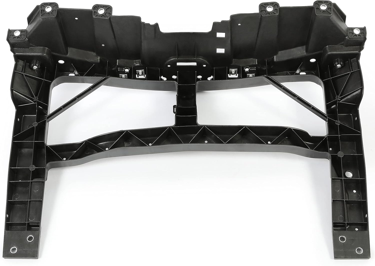 HECASA Radiator Support Bracket Compatible with 2015 2016 2017 Chrysler 200 Front Black New Replacement for CH1222102 68376692AA