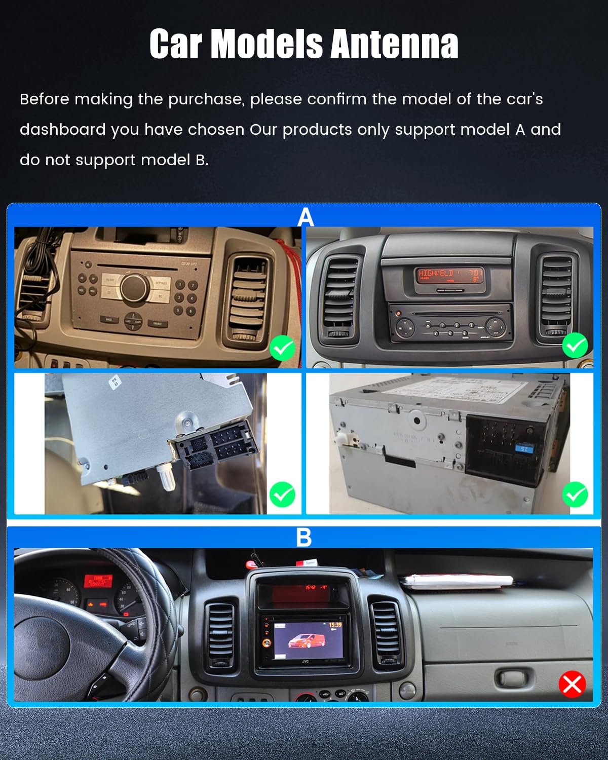 4+128G 【Canbus】 Autoradio pour Renault Trafic/Opel Vivaro/Nissan Primastar