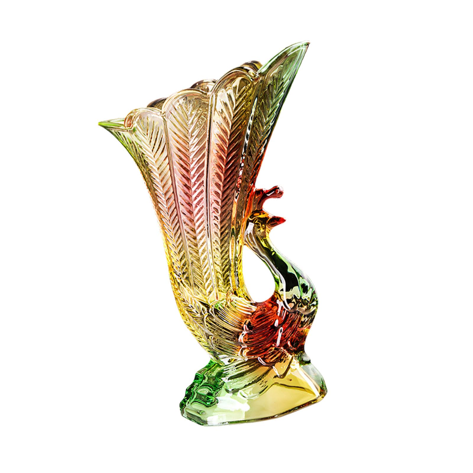 Tsophreniq Hand Blown Glass Vases, Unique Glass, Moderns Art Decors Decorative Vase for Floral Arrangements Table Centerpieces Flower Moderns Art for Home Decors