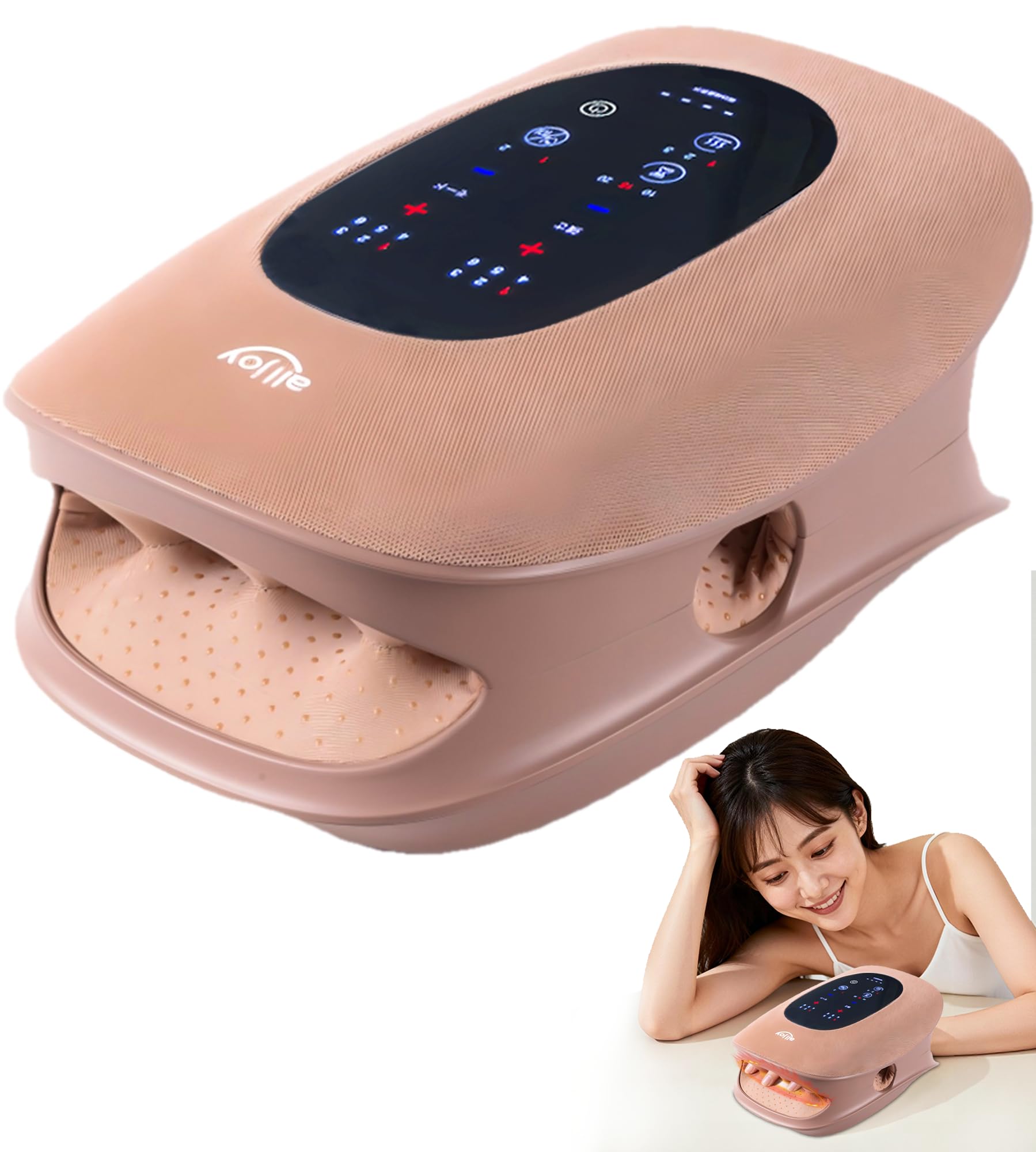 Amazon | ALLJOY 指ストレッチ×振動機能 ハンドケア 温感 ツボ押し