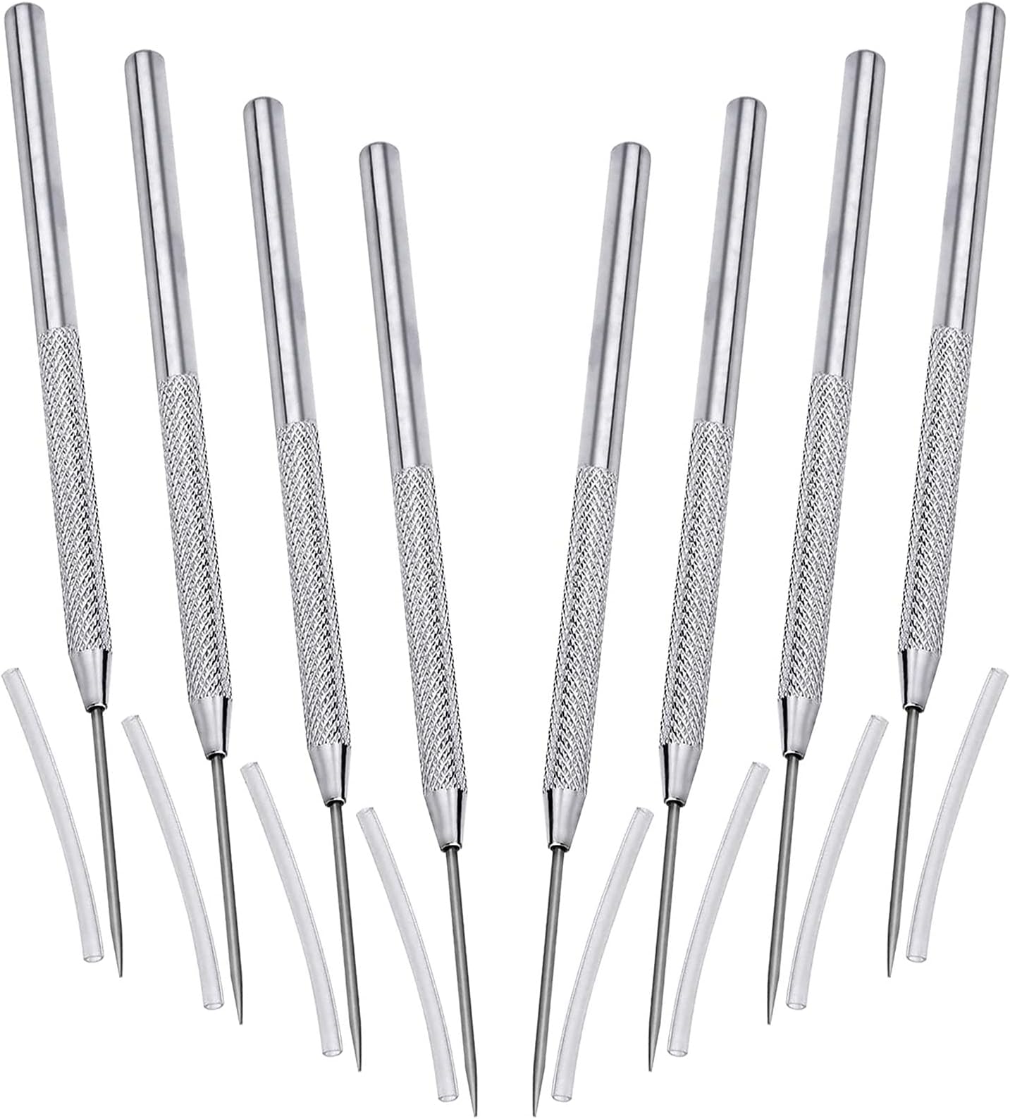 Outus Clay Needle Tools Ceramic Detail Tools Pottery Sculpture Needle Detail Tools Modeling Clay Tool Kit (8 Pieces)