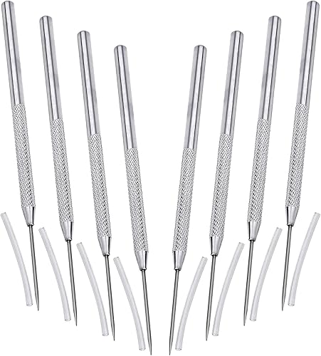 Herramientas de aguja de arcilla, herramientas de detalle de cerámica, herramientas de detalle de aguja, herramientas de modelado de arcilla (8