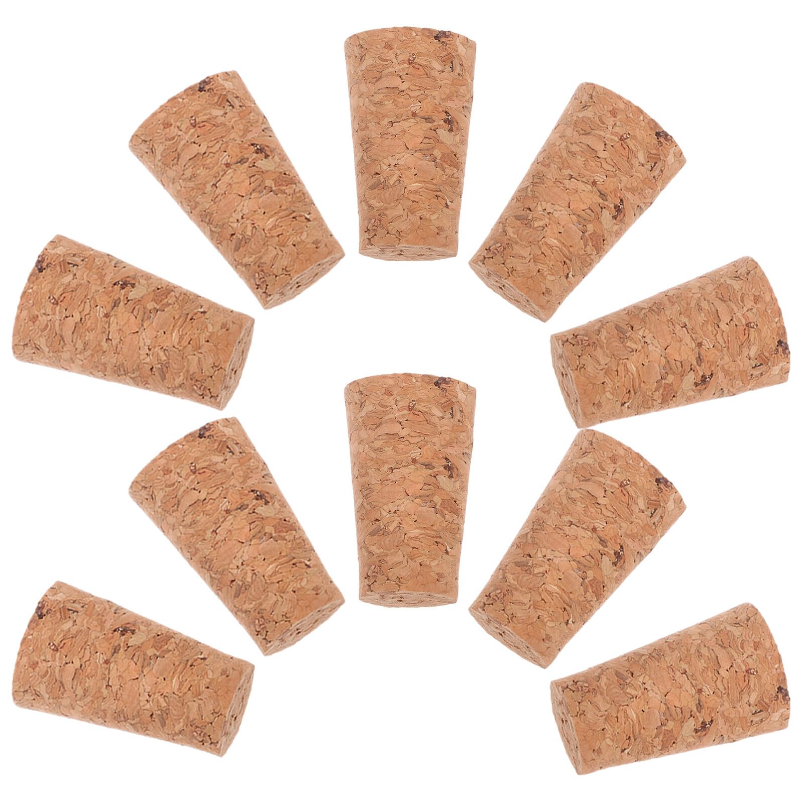 Tapones de Corcho Cónicos para Botella de Vino 100 Unidades Khaki | Tapones de Corcho para Botellas de Vino, Cierre Hermético, para Botellas de Vidrio