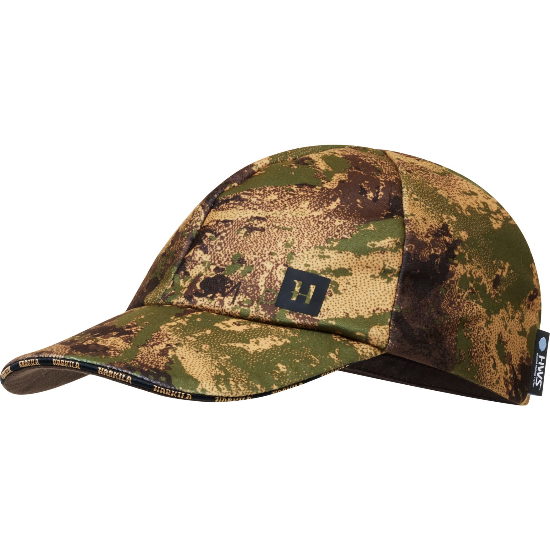 Härkila Men's Axis Mspforest | Deer Stalker Camo Hws Cap | Professional Hunting Clothes & Equipt | Scandinavian Quality Made To Last | Axis Msp®Forest, One Size