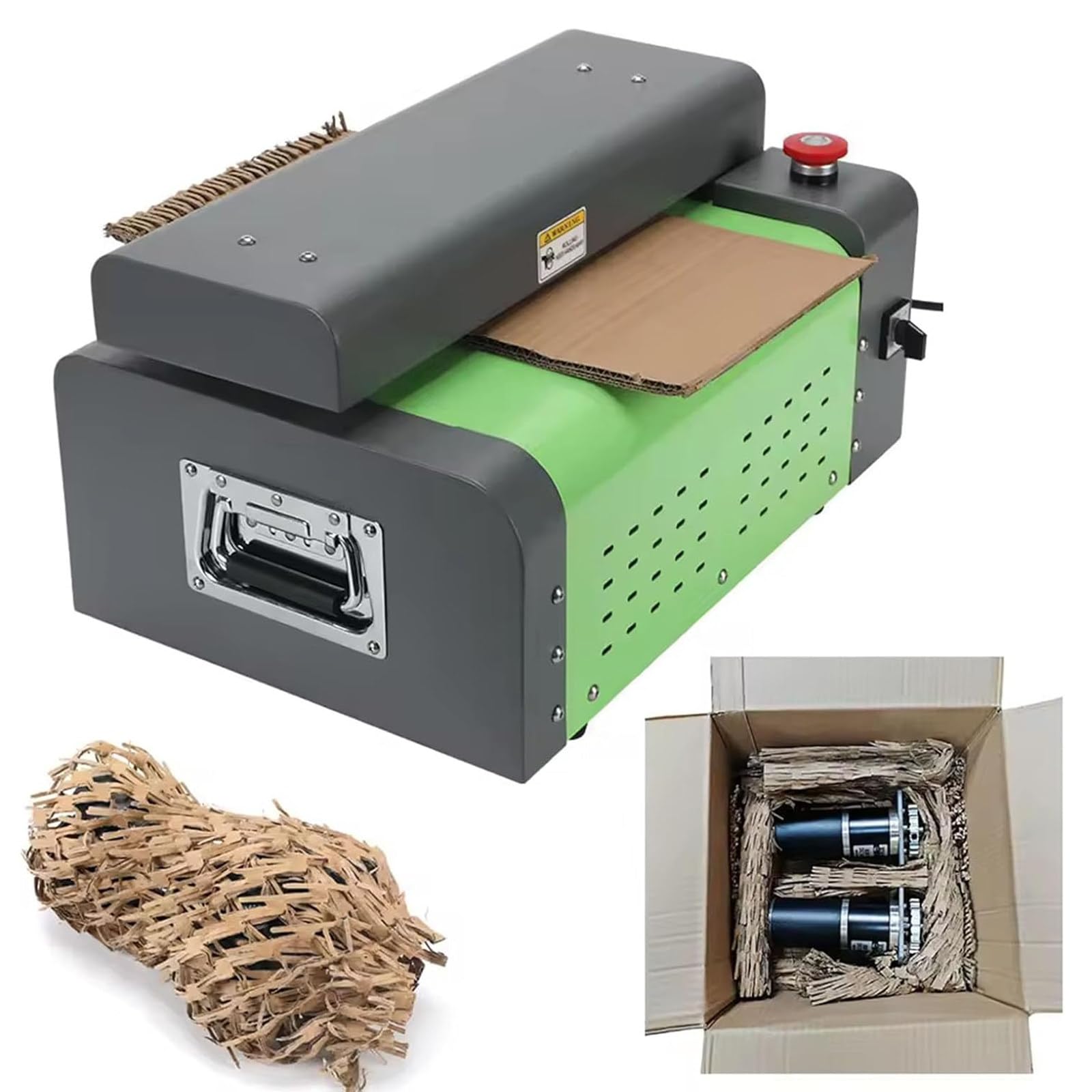 JXYQ Cardboard Shredder Machine - Eco-Friendly Packing Solution for Creating Cushioning Material from Waste Cartons for Shipping and Storage