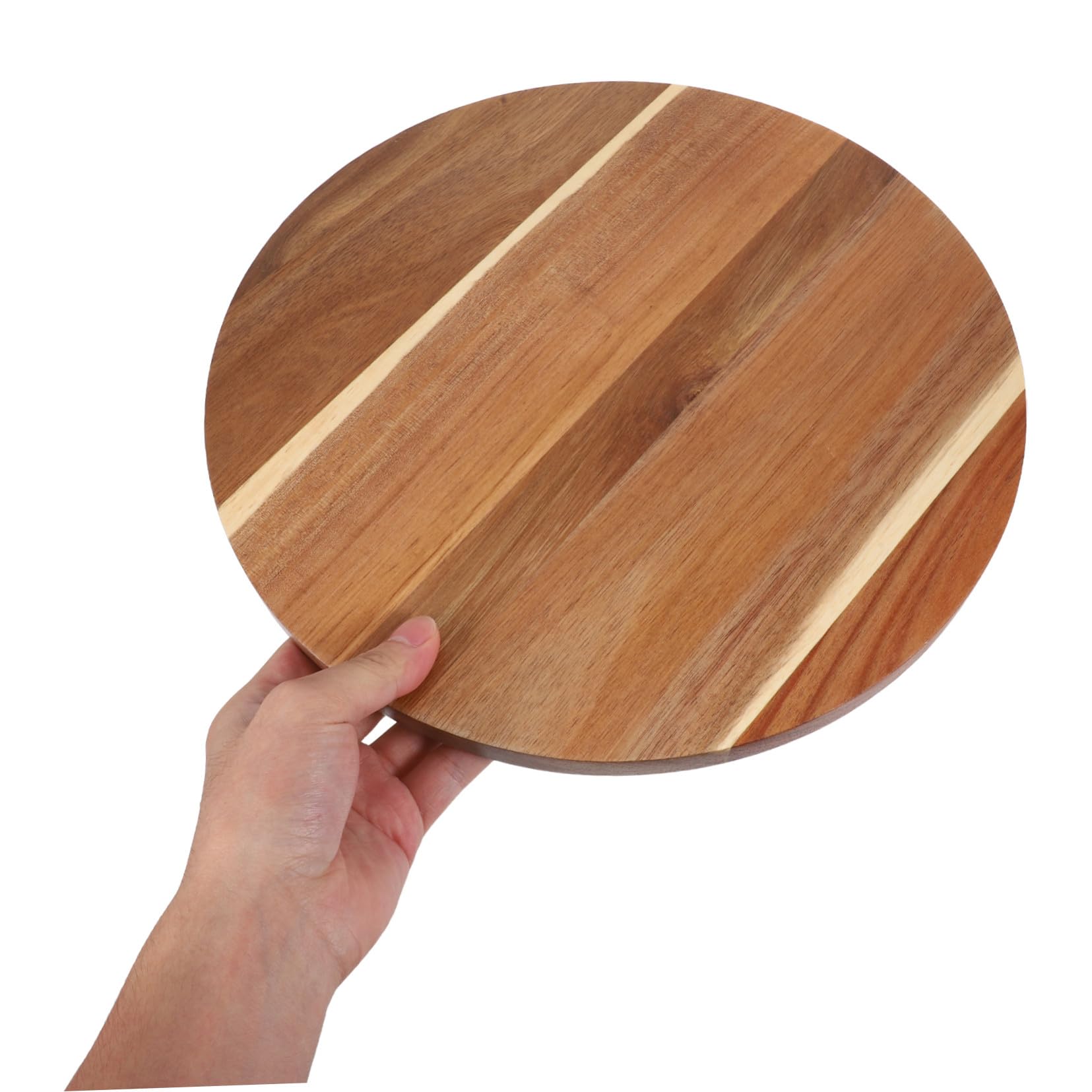 Cabilock Soporte De Madera De Acacia Para Tartas Bandeja Para Servir Aperitivos Expositor De Magdalenas Soporte Para Galletas Bandeja Para Frutas Para Tartas