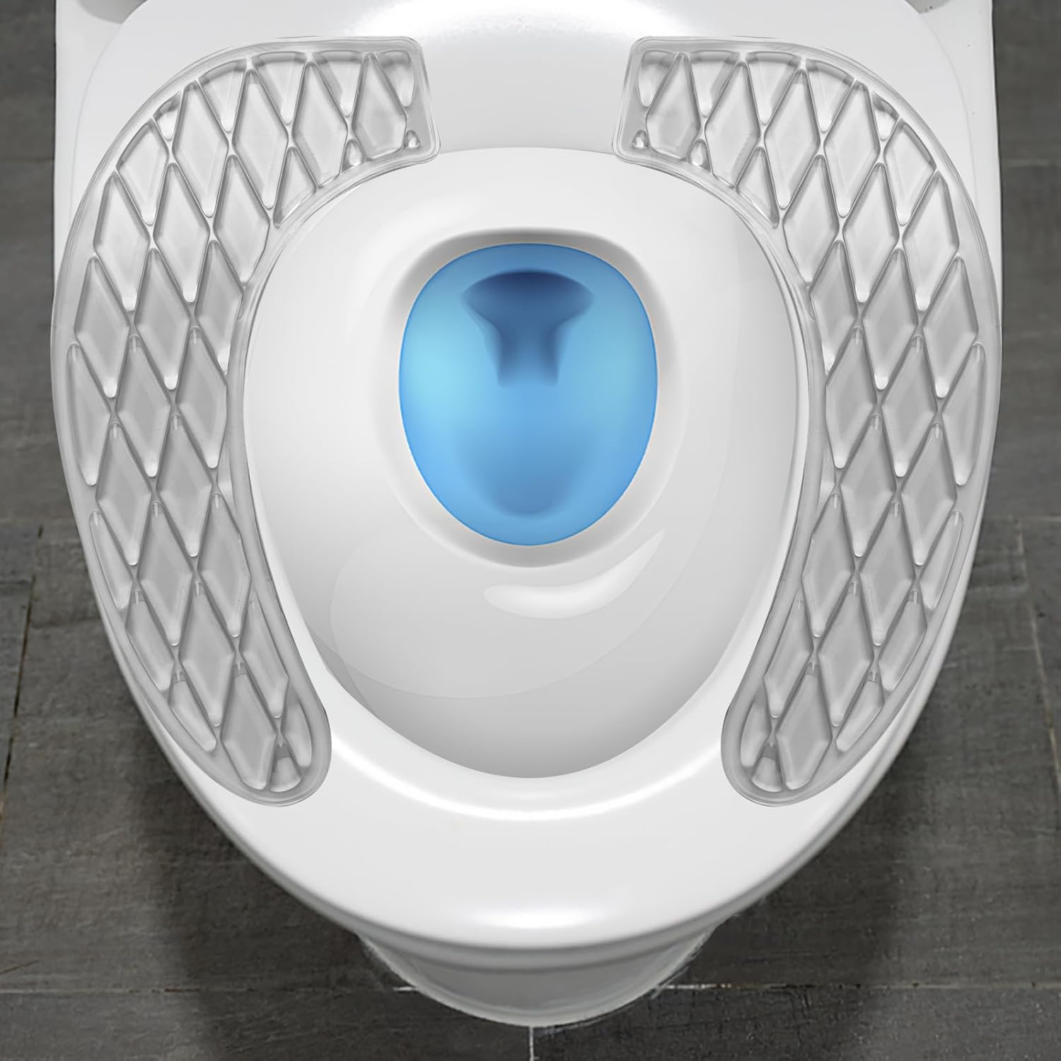 Easyvibe Gel Toilet Seat Cushion for Seniors, Portable and