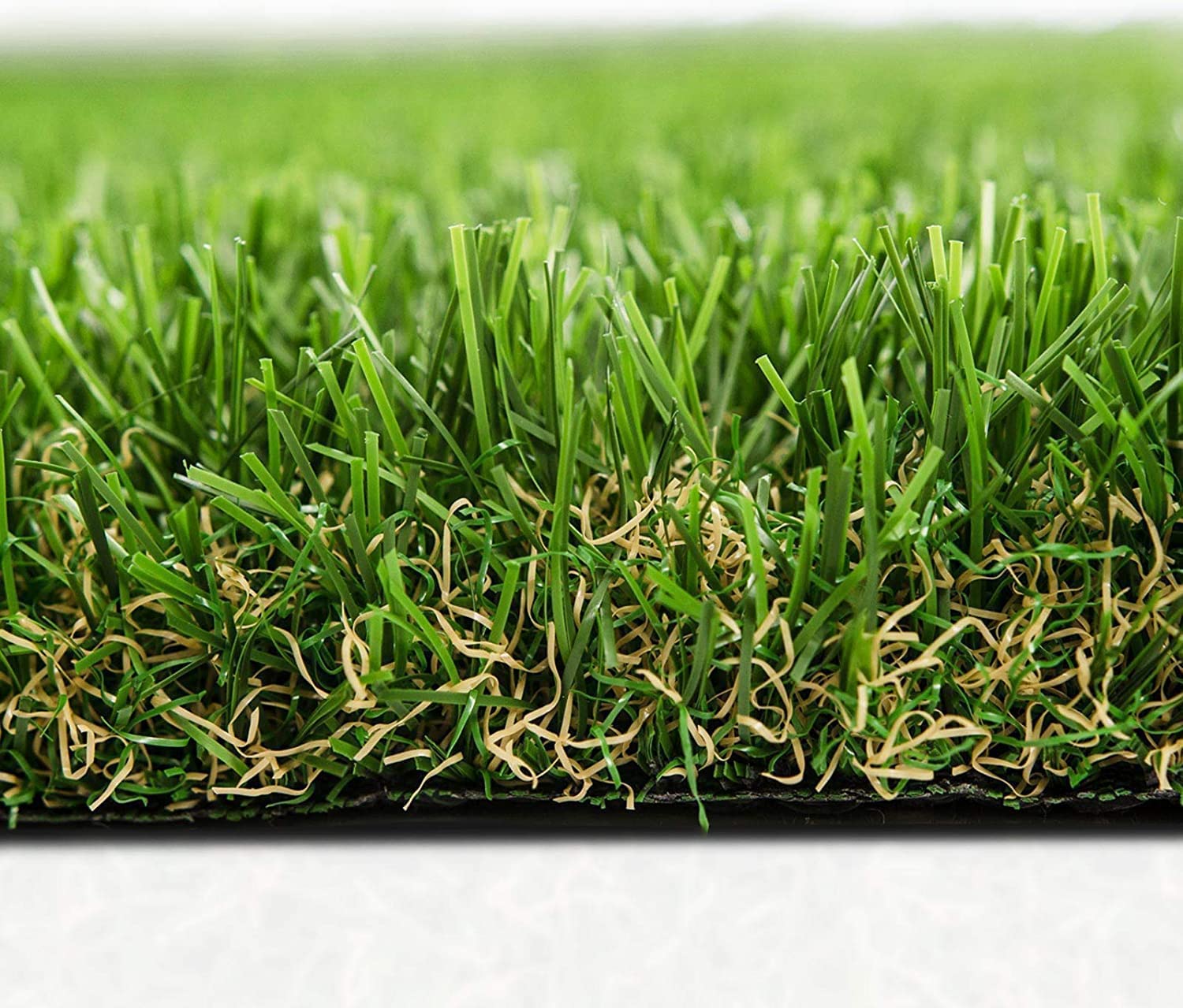 Césped artificial Nantes | Alfombra de césped | Césped enrollado | Altura del pelo: 35 mm | Robusto y resistente a los rayos UV | Césped para balcón, terraza y jardín (100 x 1000 cm)