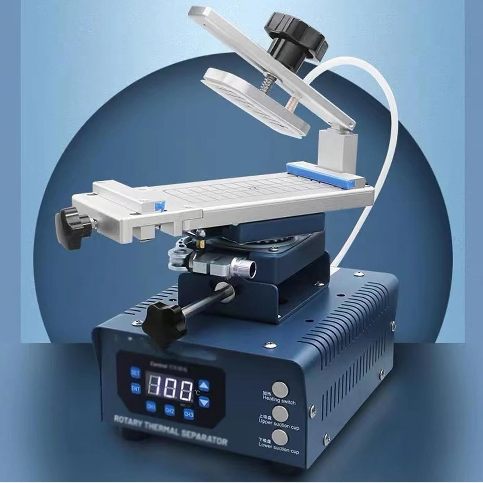 Eoweiot Touch Glass Heater 450W for Cell Phone Screen Repair, Rotatable Design, 3 Speed Adjustment,Screen Separator Machine