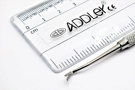 ADDLER DENTAL LIGATURE TUCKER SERRATED DOUBLE ENDED AUTOCLAVABLE. LIFE TIME ANTI RUSTING WARRANTY.