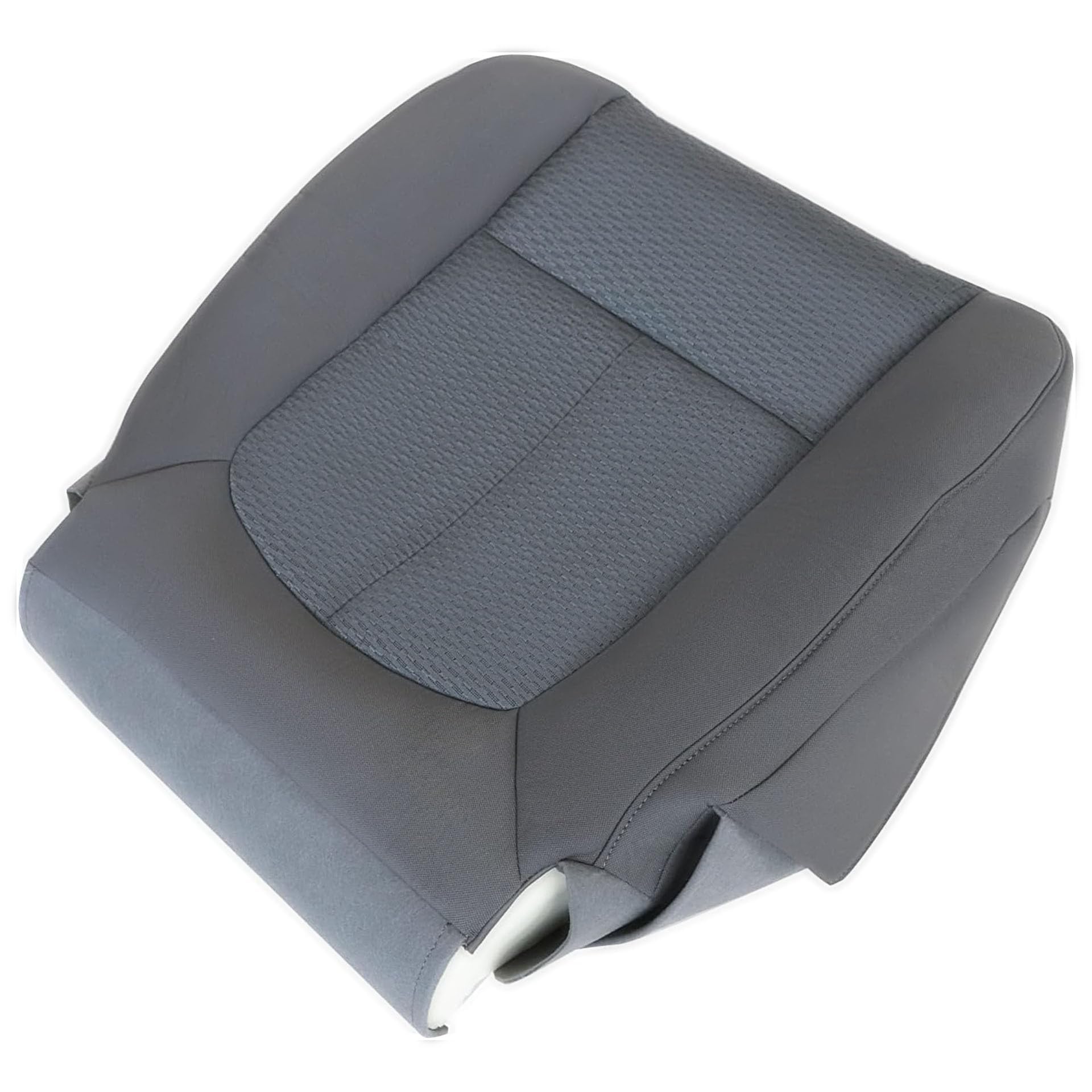 GXARTS Driver Side Bottom Lower Replacement Cloth Seat Cover Steel Gray Compatible with Ford F150 2011 2012 2013 2014