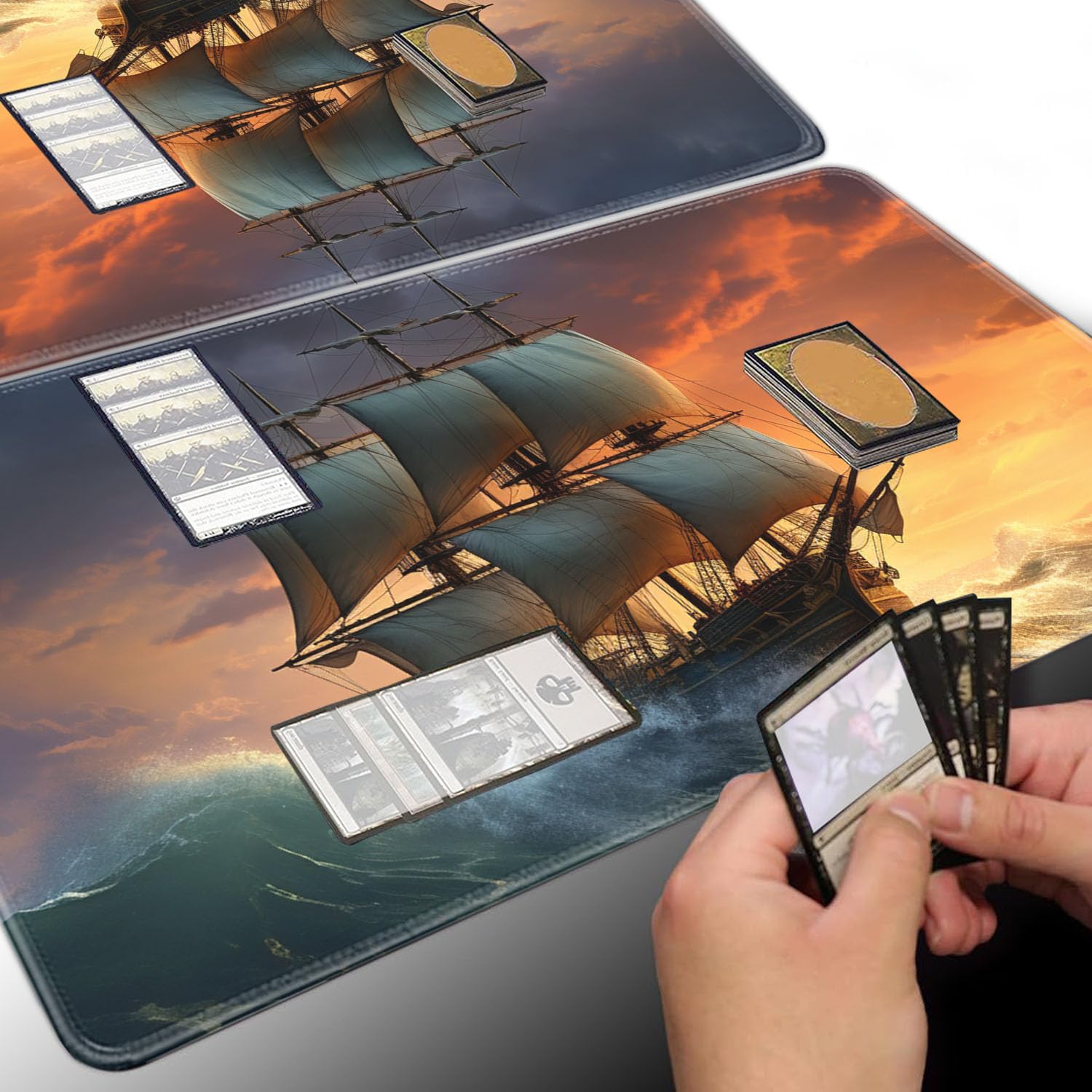 Commander Series #7 Meren of Clan Nel Toth Stitched Playmat for Magic: – Ultra PRO International