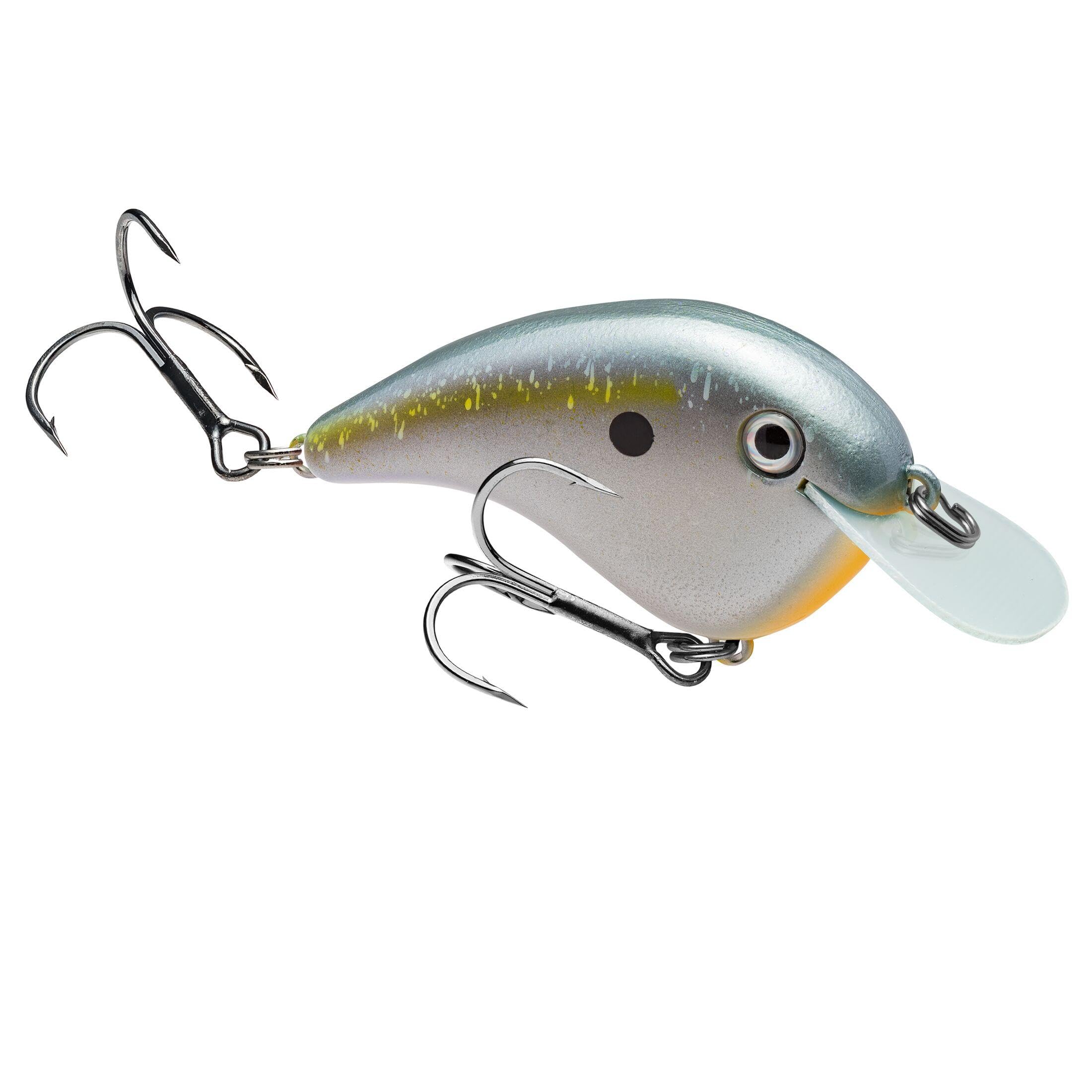 Strike King Chick Magnet Jr. Crankbait Fishing Lure, 1/4 oz, Dives 4-6 Feet, Premium Hooks