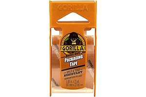 Gorilla Heavy Duty Packing Tape for Effortless Moving, Shipping, and Storage